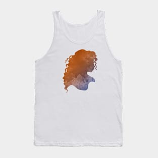 Princess Inspired Silhouette Tank Top